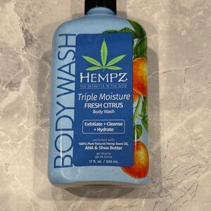 Hempz Triple Moisture Fresh Citrus Body Wash - Light Blue